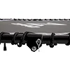 Батут для фитнеса Zipro Fitness с перилами 4,5 фута 130 см черный
