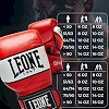 Боксерские перчатки Leone GN047 SHOCK Red (бинты 4 м. в комплекте)