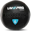 М'яч набивний медичний для кросфіту WALL BALL LiveUp LP8103-6 6кг