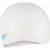 Детская шапочка для плавания Speedo PLAIN MOUD SILC CAP JF/JM/JU белый