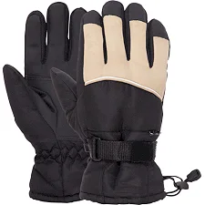 Перчатки для лыж и сноуборда мужские MARUTEX AG-903 (Черный-серый)