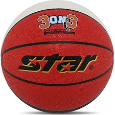 Баскетбольний м'яч STAR 3ON3 BB4146C-31 6 (Червоно-синій-білий)