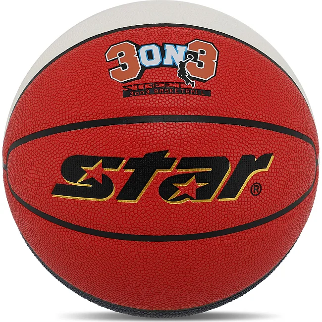 Баскетбольний м'яч STAR 3ON3 BB4146C-31 6 (Червоно-синій-білий)