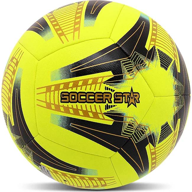 Футбольный мяч
 гибридная сшивка HYBRID SOCCER STAR FB-4467 №5 PU (Желтый-черный)