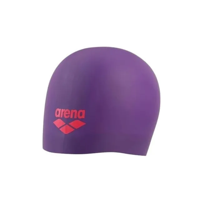 Шапочка для плавания Arena LONG HAIR CAP фиолетовая