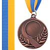 Заготовка медали спортивной с лентой SP-SPORT SKILL C-4845 ø5см (Бронзовый)
