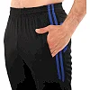 Шорты-бриджи 3/4 спортивные мужские LIDONG LD-9711-G (Черный-салатовый)