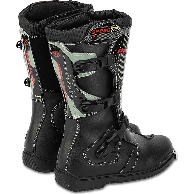 Мотоботы Adventure дорожные высокие PRO-BIKER SPEED M-6823 41-45 (Черный)