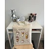 Экошопер BookOpt BK4067 "But first Coffee" бежевый