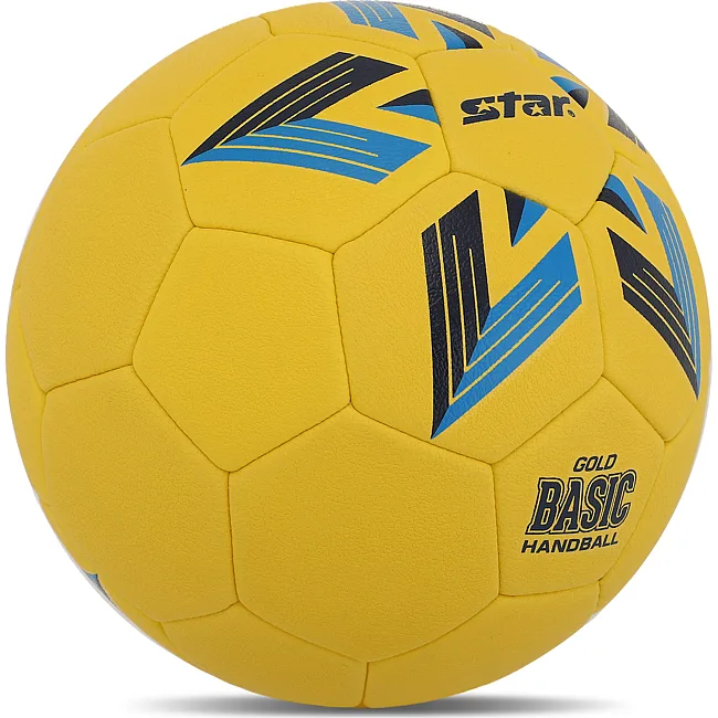 М'яч гандбольний STAR GOLD BASIC HB612
 2 (Жовтий-синій)