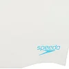 Детская шапочка для плавания Speedo PLAIN MOUD SILC CAP JF/JM/JU белый