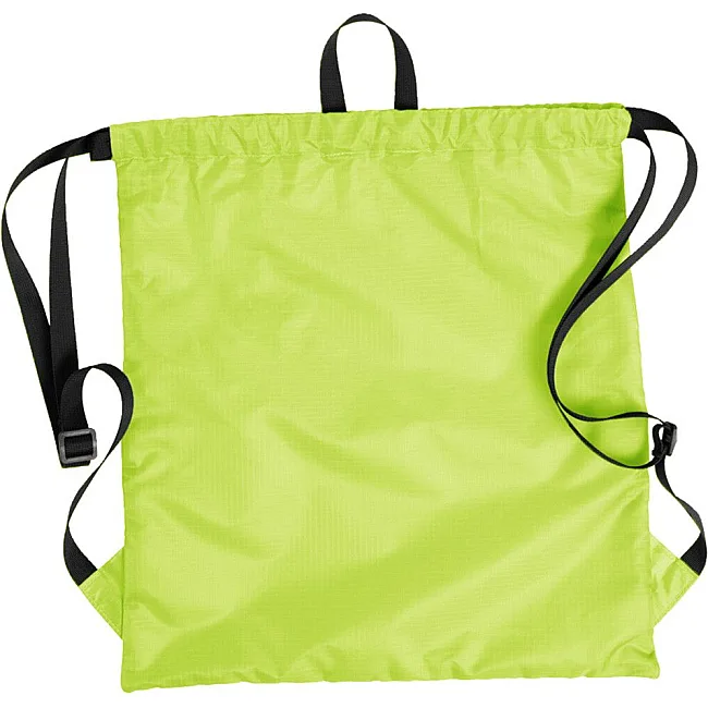 Рюкзак-мешок Arena RIPSTOP RUCKSACK 15L черный, салатовый 46x34 см