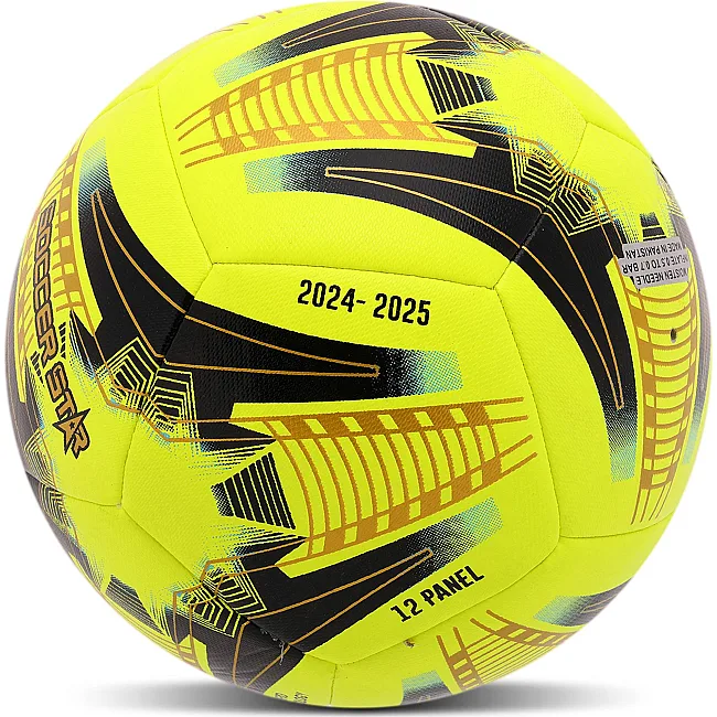 Футбольный мяч
 гибридная сшивка HYBRID SOCCER STAR FB-4467 №5 PU (Желтый-черный)