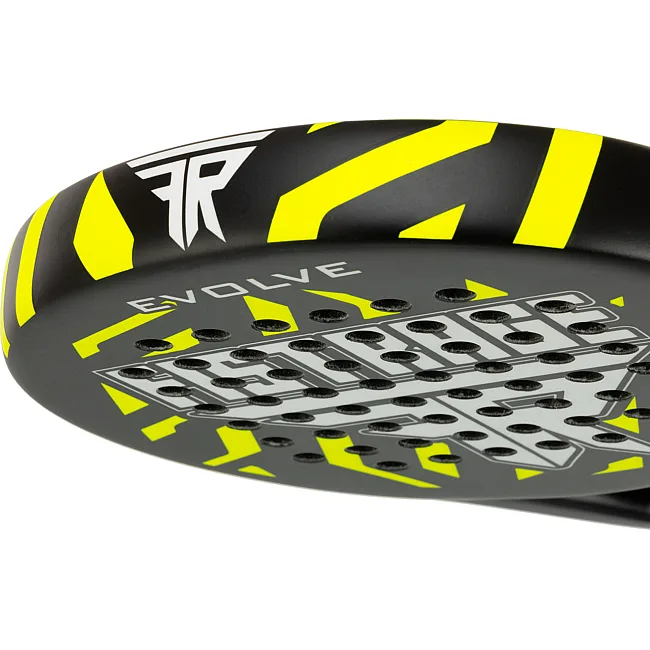Ракетка для паділ-тенісу Padel FISTRAGE EVOLVE VL-4681 (Чорний-салатовий)