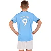 Футбольна форма дитяча із символікою клубу
 MANCHESTER CITY HAALAND 9 домашня 2025 SP-SPORT

 CO-4620 20-30 (Блакитний-білий)