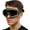 Очки защитные маска со сменными линзами и чехлом SP
UNE JY-003-2
