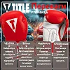 Боксерские перчатки TITLE Classic Pro Style 3.0 Red/White (капа в комплекте)