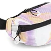 Сумка PUMA PR Classic Waist Bag 0,8L черный, белый, фиолетовый, оранжевый 23x6x9,5 см