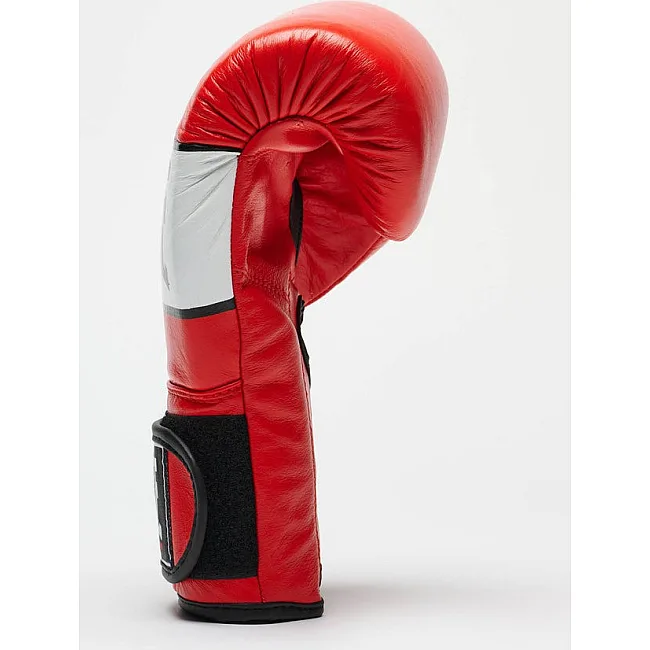 Боксерские перчатки Leone GN047 SHOCK Red (бинты 4 м. в комплекте)