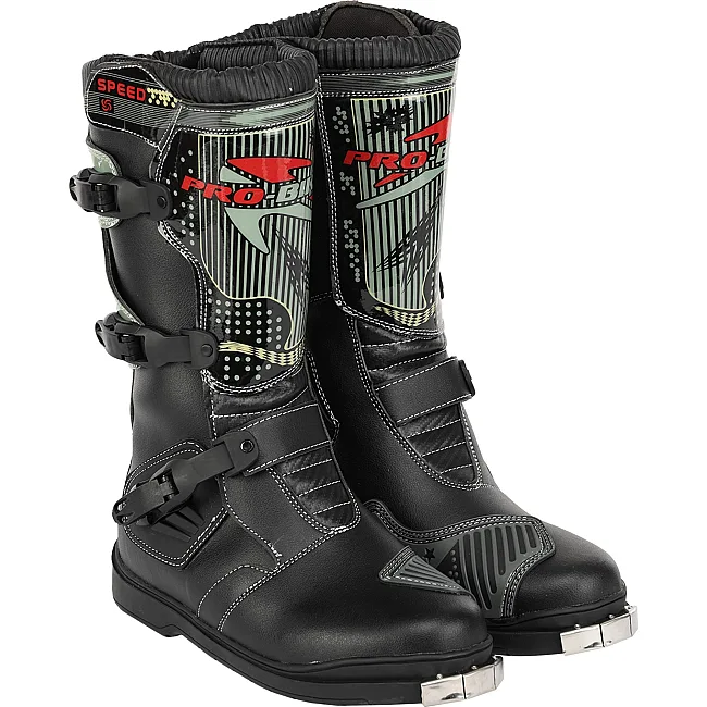 Мотоботы Adventure дорожные высокие PRO-BIKER SPEED M-6823 41-45 (Черный)