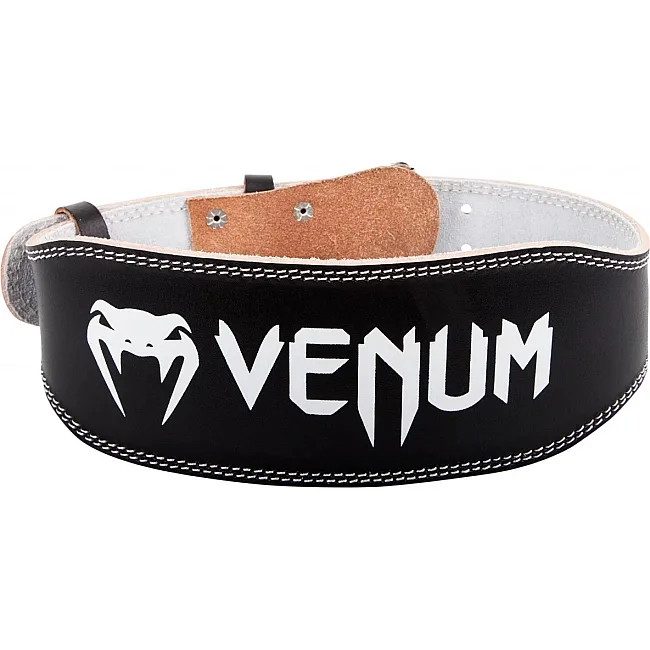 Атлетический пояс VENUM Hyperlift Leather Black