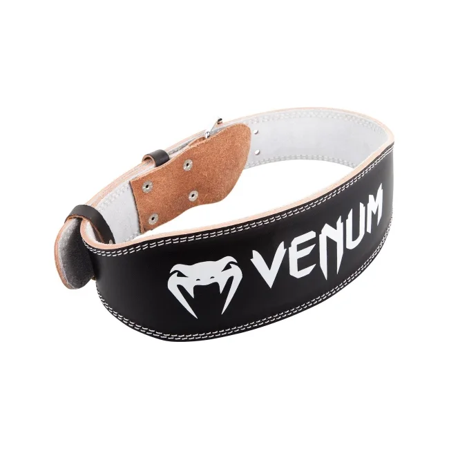 Атлетический пояс VENUM Hyperlift Leather Black