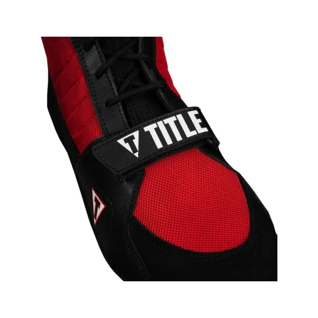Боксерки Title Ring Freak Black Red