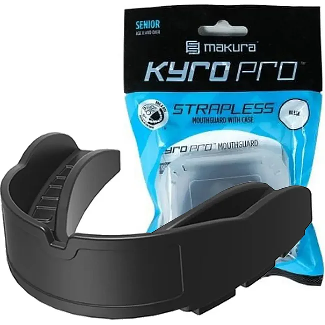 Боксерская капа MAKURA Kyro Pro Strapless взрослая (возраст 11+) Black