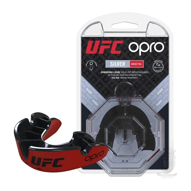 Капа детская OPRO Self-Fit UFC Full Pack Junior Silver