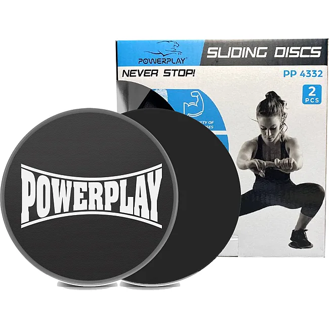 Диски-слайдеры для скольжения POWERPLAY 4332 Sliding Disk (Ø18) Черные