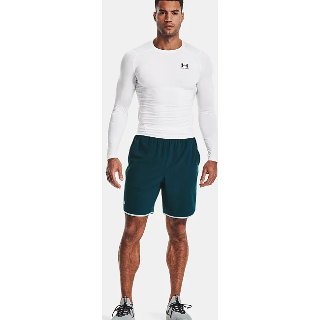 Футболка компрессионная UNDER ARMOUR HeatGear® White Black
