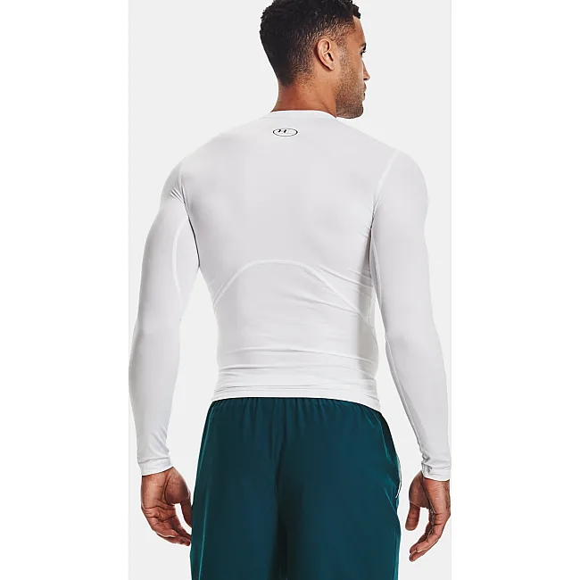 Футболка компрессионная UNDER ARMOUR HeatGear® White Black