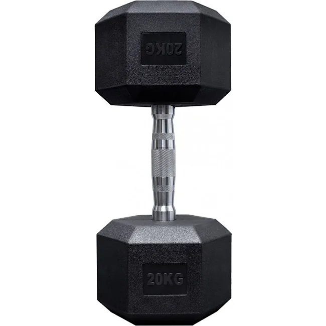 Гантель шестигранная (гексагональная) VNK PRO 17,5 кг (1 шт)