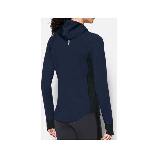 Жіноча спортивна кофта Under Armour Threadborne Balaclava Hoodie Midnight Navy