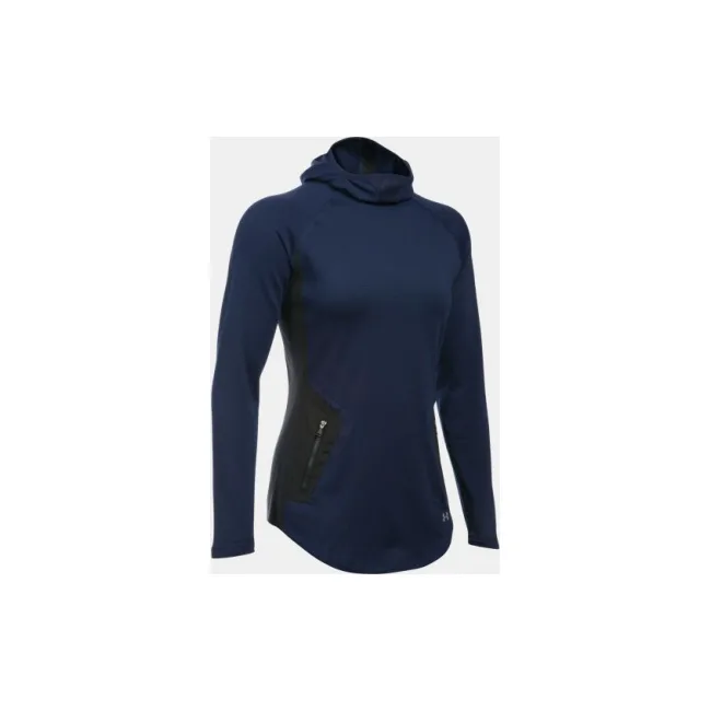 Жіноча спортивна кофта Under Armour Threadborne Balaclava Hoodie Midnight Navy