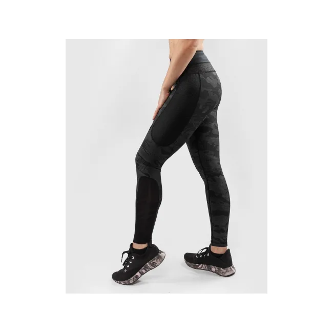 Жіночі штани Venum Defender Leggings Black Black