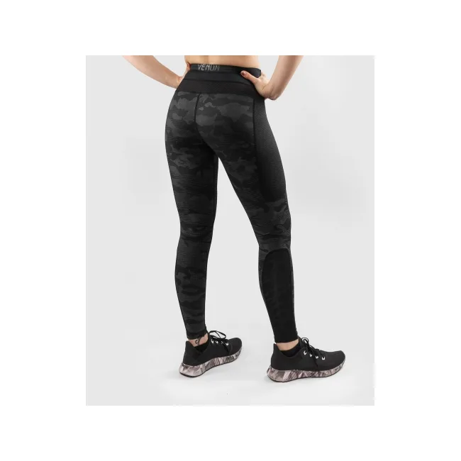 Жіночі штани Venum Defender Leggings Black Black
