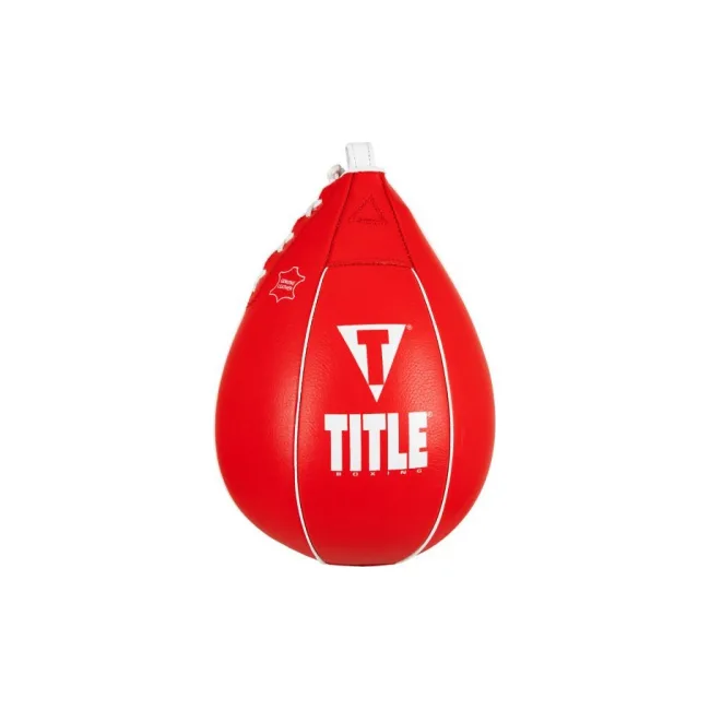 Скоростная груша Title Ali Sting 6 X 9 Red White