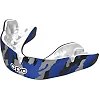 Капа для бокса с индивидуальной подгонкой OPRO Instant Custom Fit Camo Black Blue Silver