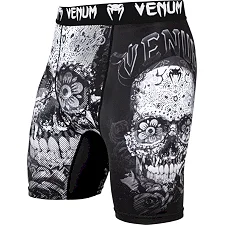 Компресійні шорти VENUM Santa Muerte 3.0 Black White