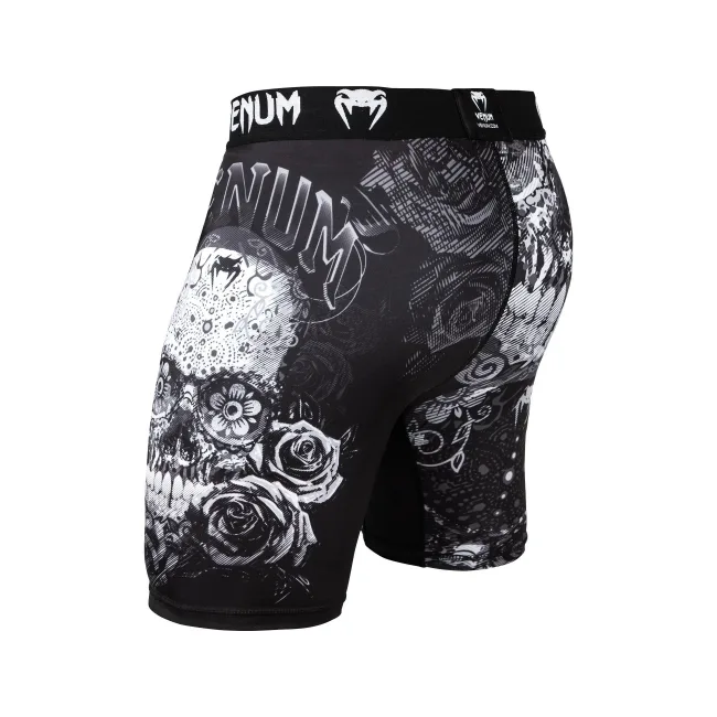 Компрессионные шорты VENUM Santa Muerte 3.0 Black White