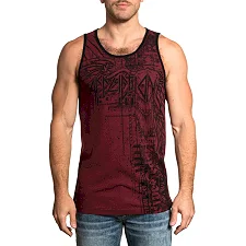 Майка AFFLICTION Dust Cloud Red Ochre