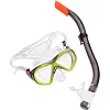 Маска з трубкою для плавання ZELART M258-SN93-PVC