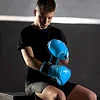 Перчатки для бокса HAYABUSA T3 Neon Blue