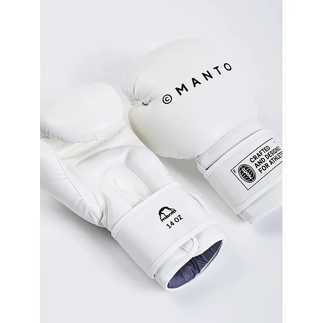 Рукавички для боксу MANTO Impact White