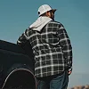 Рубашка HOWITZER Stockade ed Flannel Green Black
