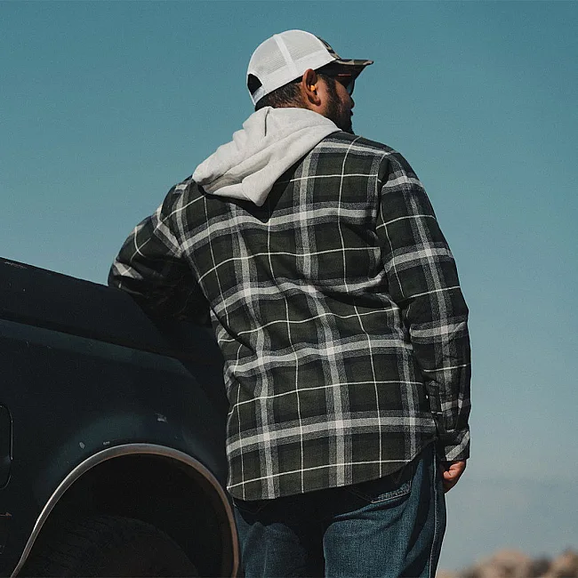 Рубашка HOWITZER Stockade ed Flannel Green Black