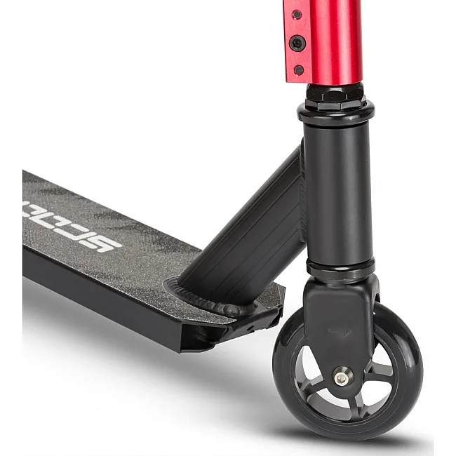 Самокат для трюков RAZZO GO CITY 100 мм. алюминиевый HST1-100 Black/Red