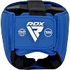 Шлем для бокса RDX с лицензией IBA Approved For Amateur Competition Blue