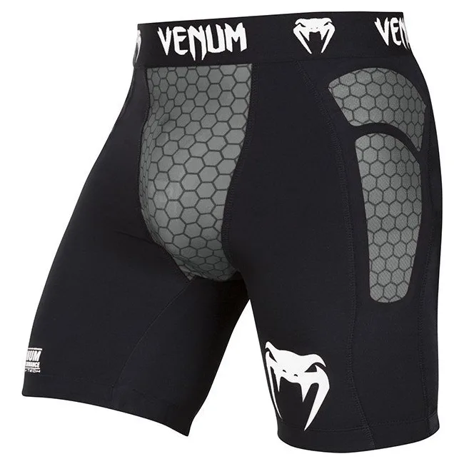 Шорти компресійні VENUM Absolute Black Grey